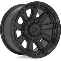 Roues XD Series XD852 Gauntlet Satin Black 17x9 6x135 0 Offset — Roues et jantes