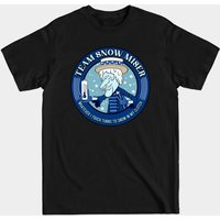 T-shirt Noir pour Hommes Team Snow Miser