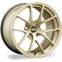 Roues BBS RIA Forged Gold - 18x8.5 - Motif de boulons 5x130 - Dégagement 48