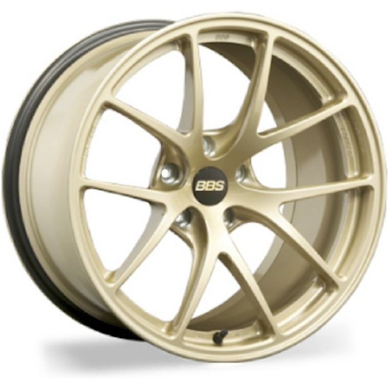 Roues BBS RIA Forged Gold - 18x8.5 - Motif de boulons 5x130 - Dégagement 48 — Roues et jantes