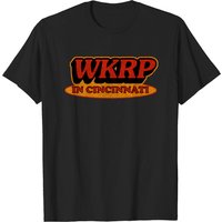T-shirt noir pour hommes WKRP — T-shirts pour hommes