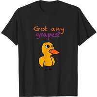 T-shirt Meme Got Any Grapes pour Hommes en Noir — T-shirts pour hommes