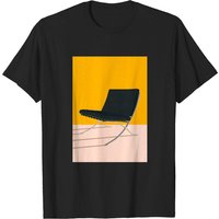 T-shirt pour hommes Barcelona Chair en noir — T-shirts pour hommes