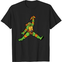T-shirt Air Ninja TMNT pour hommes en noir