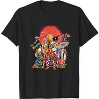 T-shirt pour hommes One Piece Family en noir — T-shirts pour hommes