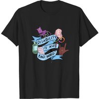 Disability Is Not A Bad Word Men's T-Shirt — Mens T Shirts
