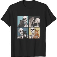 T-shirt #catlove pour hommes en noir — T-shirts pour hommes