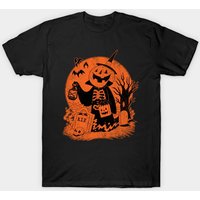 Vintage Spooky Halloween T-Shirt for Men