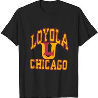T-shirt pour hommes Loyola Chicago Basketball — T-shirts pour hommes