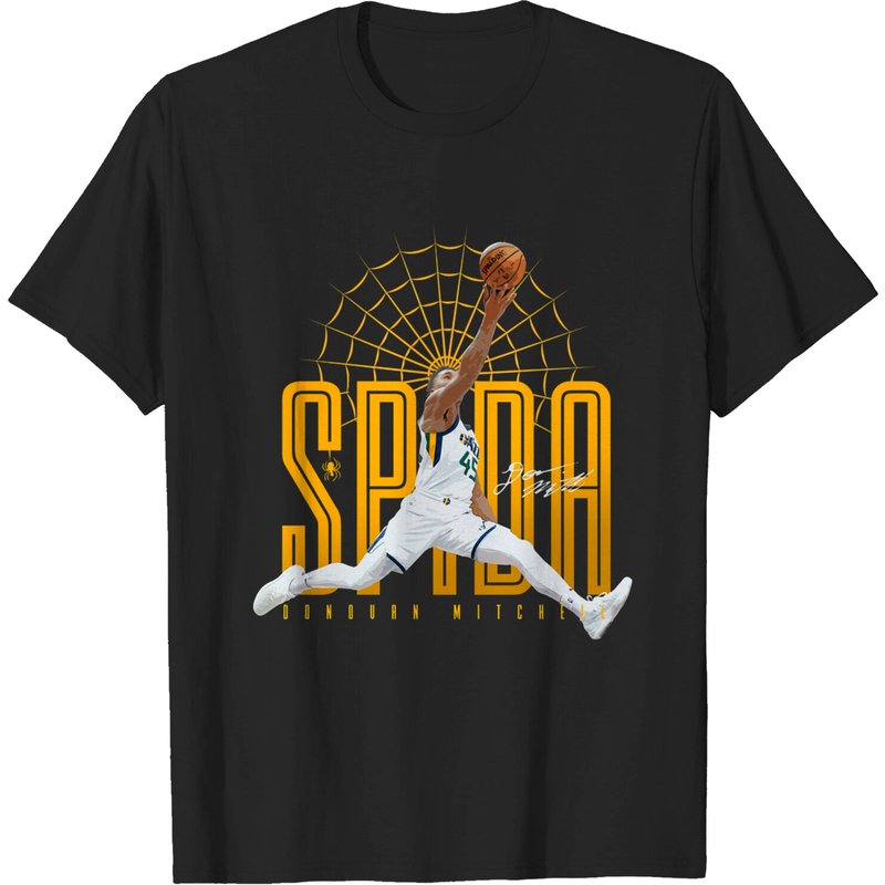 T-shirt pour hommes Donovan Mitchell Utah Jazz — T-shirts pour hommes