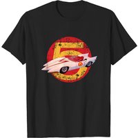 T-shirt Mach 5 Distressed Speed Racer pour hommes — T-shirts pour hommes