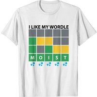 T-Shirt Moist Wordle pour hommes