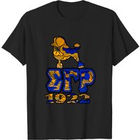 T-shirt Poodle avec Imprimé Africain Sigma Gamma Rho pour Hommes