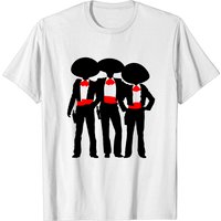 T-shirt pour hommes Three Amigos Minimalized