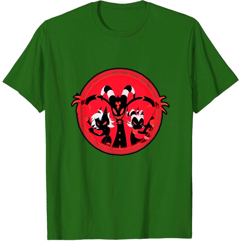 T-shirt pour hommes Helluva Boss en noir — T-shirts pour hommes