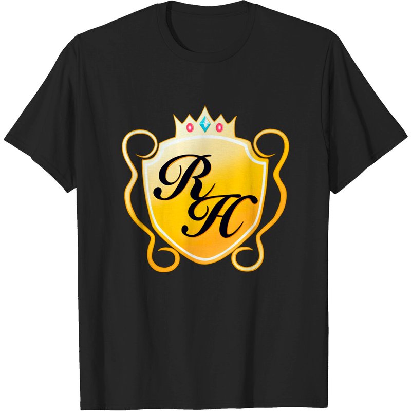 T-shirt pour hommes avec logo Royale High Crest en noir — T-shirts pour hommes