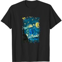 Boîte Téléphonique Bleue Élevée - T-shirt Doctor Who pour hommes — T-shirts pour hommes