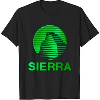 Sierra Video Games T-Shirt for Men in Black