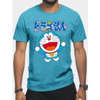 Doraemon Men's T-Shirt in Black