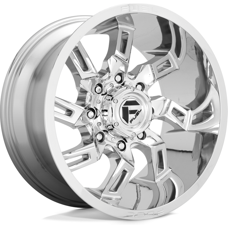 Roues Fuel D746 Lockdown Chrome - 20x9 - Motif de boulon 8x180 — Roues et jantes