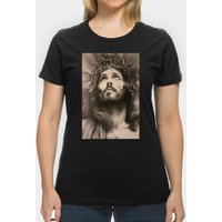 T-shirt Jésus-Christ pour hommes en noir — T-shirts pour hommes