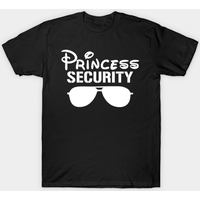 Princess Security Men's Black T-Shirt