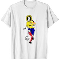 El Pibe Valderrama Soccer T-Shirt for Men — Mens T Shirts