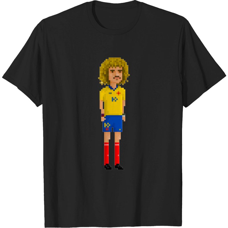 El Pibe Valderrama Men's Soccer T-Shirt — Mens T Shirts