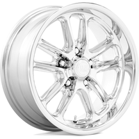 Roues US Mag U131 Bullet Chrome - 20x8 - Motif de boulon 5x120.65 — Roues et jantes