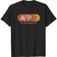 T-shirt A&P Supermarket 1976 Vintage pour hommes - Noir — T-shirts pour hommes