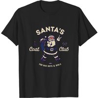 T-shirt de Noël Santa's Coal Club pour hommes — T-shirts pour hommes