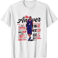 Allen Iverson Answer Tee - Men's Sports T-Shirt — Mens T Shirts