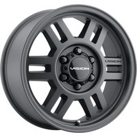 Vision Off Road 355 Manx 2 Overland Van Satin Black Wheels 17x7.5