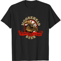 T-shirt Noir pour Hommes Moosehead Beer — T-shirts pour hommes