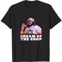 Cream Of The Crop Wrestling T-Shirt for Men - Black
