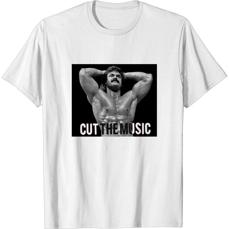 T-shirt Cut The Music Wrestling pour hommes — T-shirts pour hommes