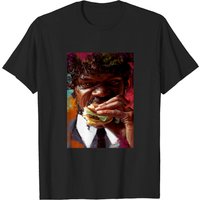 T-shirt Noir pour Hommes Jules Winnfield
