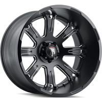 American Truxx AT154 Bomb Black Milled Wheels - 20x12 -6x135 -44 Offset — Wheels & Rims
