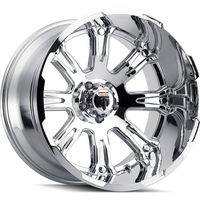American Truxx AT154 Bomb Chrome Wheels - 22x14 - 5x127 Bolt Pattern — Wheels & Rims