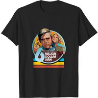 T-shirt Six Million Dollar Man pour hommes - Noir — T-shirts pour hommes