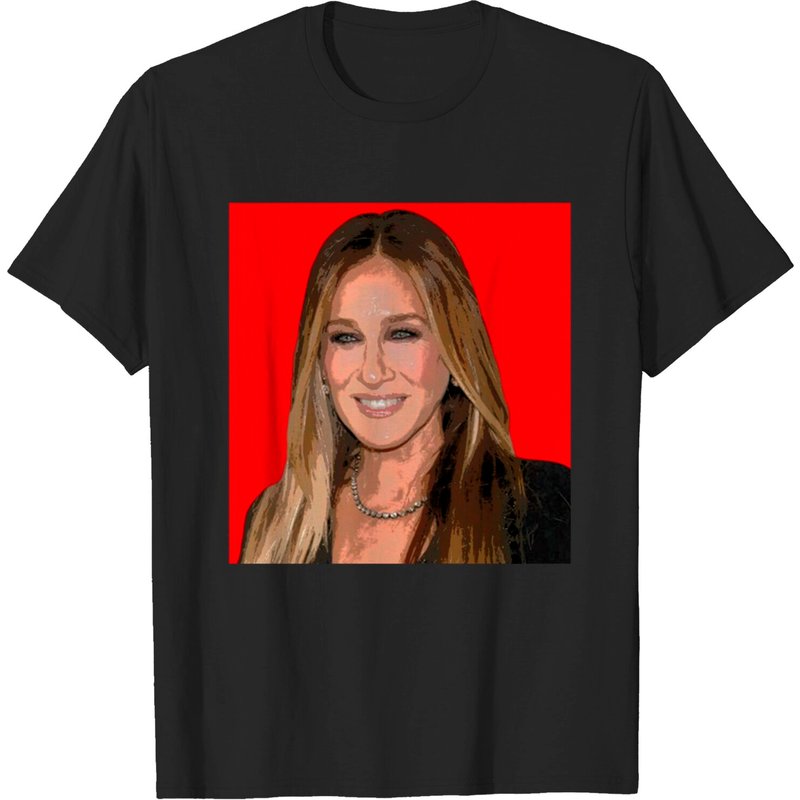 T-shirt pour hommes Sarah Jessica Parker en noir — T-shirts pour hommes