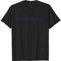 T-shirt Diagnostic Ted Bundy pour hommes en noir — T-shirts pour hommes