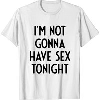 T-shirt pour hommes avec citations et dictons de White Lie Party
