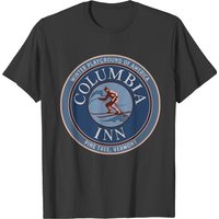 T-shirt Columbia Inn Pine Tree Vermont White Christmas pour hommes — T-shirts pour hommes