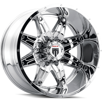 Roues American Truxx AT185 Lonestar Chrome - 20x10 - 5x127 -24 Offset — Roues et jantes