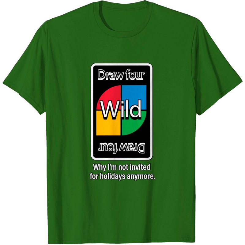 T-shirt pour hommes Uno - Pas Invité Pour Les Fêtes — T-shirts pour hommes