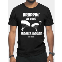 T-shirt Gamer Droppin' At Your Mom's House Battle Royale — T-shirts pour hommes