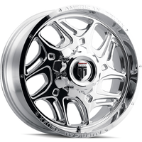 American Truxx AT1900 Sweep Chrome Wheel - 20x9 - 6x135 Bolt Pattern — Wheels & Rims