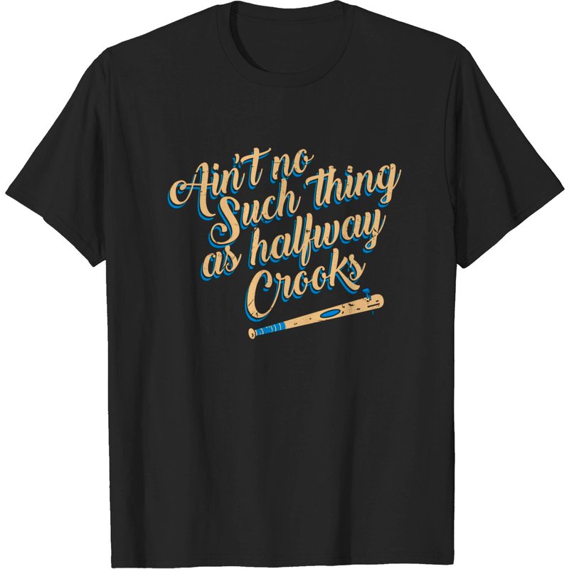 T-shirt Hip Hop Bat de Halfway Crooks pour hommes — T-shirts pour hommes