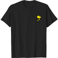 T-shirt Snoopy pour hommes Woodstock en noir — T-shirts pour hommes